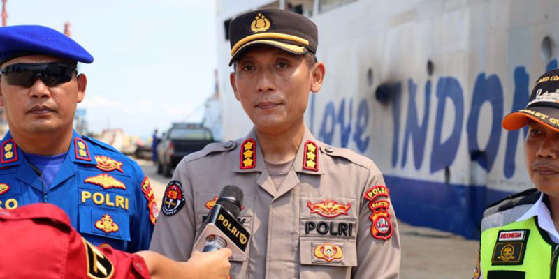 Cuaca di Pelabuhan Merak Memburuk, Polda Banten Imbau Masyarakat Berhati-hati